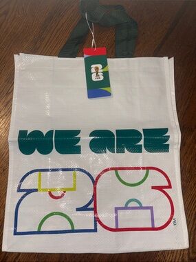 FIFA White Graphic Tote Bag - We Are 203
